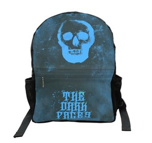 Plecak Szkolny SKULL/ THE DARK PAGES Dodaj napis!