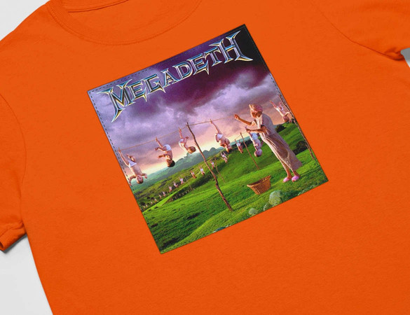 Koszulka z naszywką Megadeth Southanasia