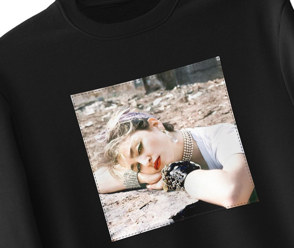 Bluza z naszywką MADONNA young 01