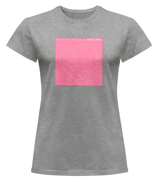 Bluzka damska z naszywką BTS Map of the Soul