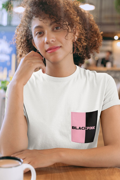 Koszulka z kieszonką BLACKPINK 02