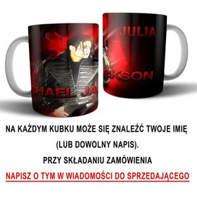 KUBEK MICHAEL JACKSON WZORY PREZENT
