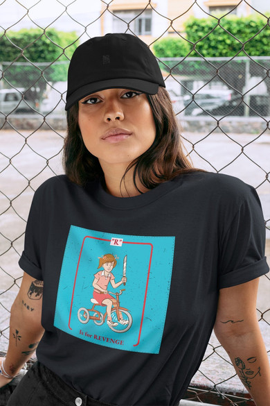 Koszulka z naszywką Is for revenge