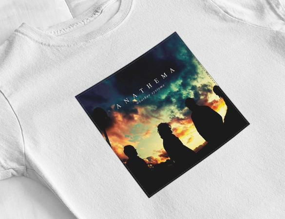 Bluzka damska z naszywką Anathema weather...