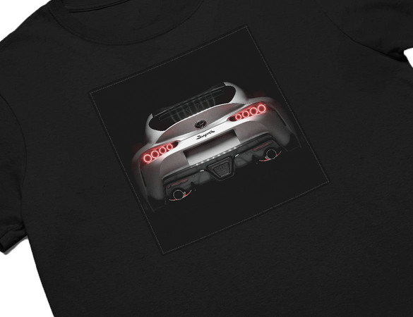 Koszulka z naszywką Toyota back