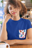 Koszulka z kieszonką ANANASY 4