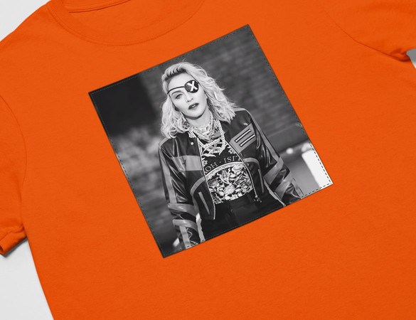 Koszulka z naszywką MADONNA Like a..