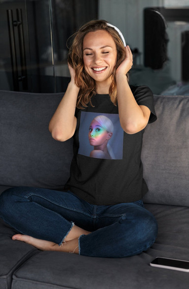 Bluzka damska z naszywką ARIANA GRANDE 06