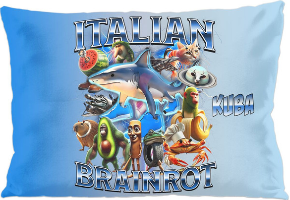 Poduszka Italian Brainrot Ekipa większa Stworków włoskich brainrotów