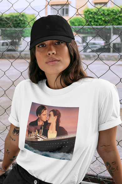 Koszulka z naszywką Titanic