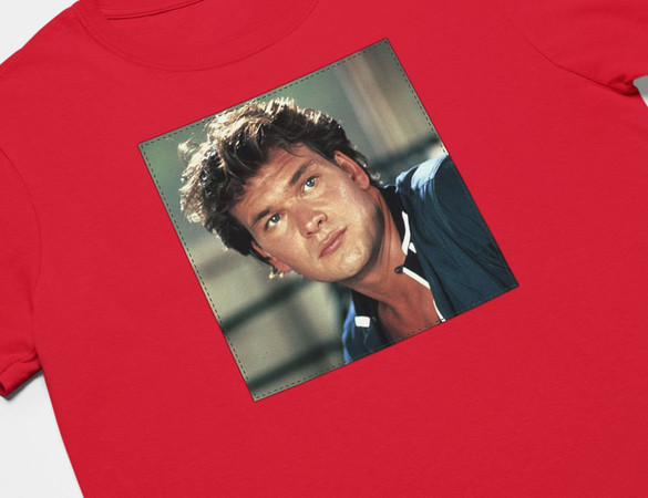 Koszulka z naszywką Patrick Swayze