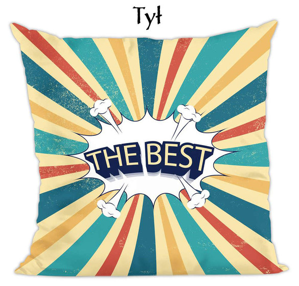 Poduszka pies, piesek buldog retro