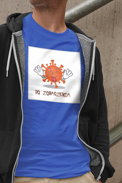 Koszulka z naszywką Do Zobaczenia