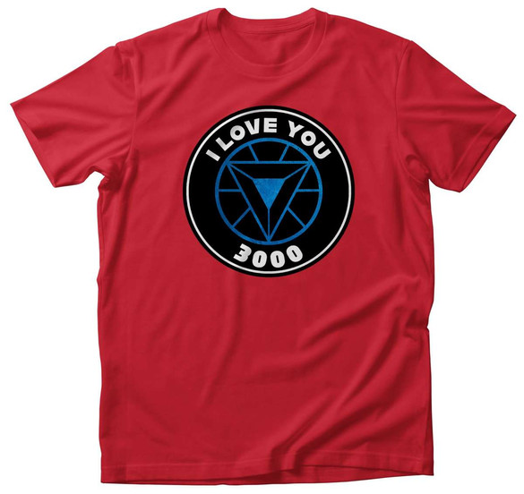 Koszulka na Walentynki I love You 3000