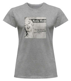 Bluzka damska z naszywką Marilyn Monroe 02