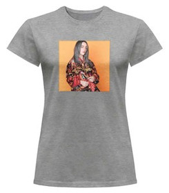 Bluzka damska z naszywką Billie Eilish 02