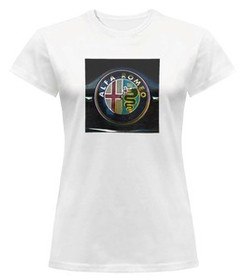 Bluzka damska z naszywką Alfa Romeo 01