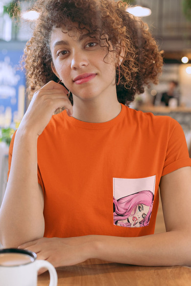 Koszulka z kieszonką SADNESS SMUTEK