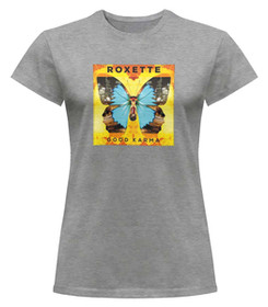 Bluzka damska z naszywką ROXETTE good karma