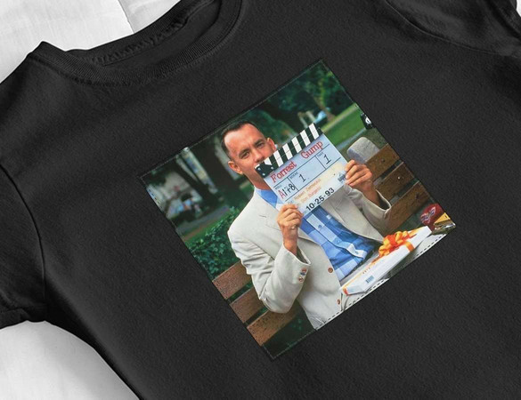 Bluzka damska z naszywką Forrest G. first scene