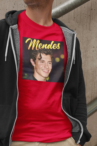 Koszulka z naszywką Shawn Mendes 05