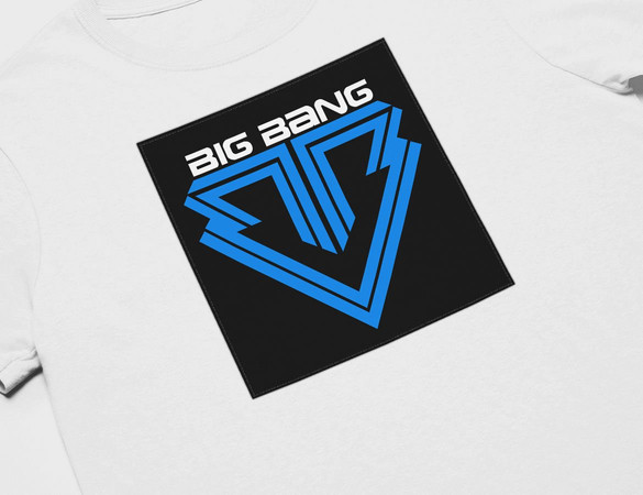 Koszulka z naszywką BIG BANG  logo