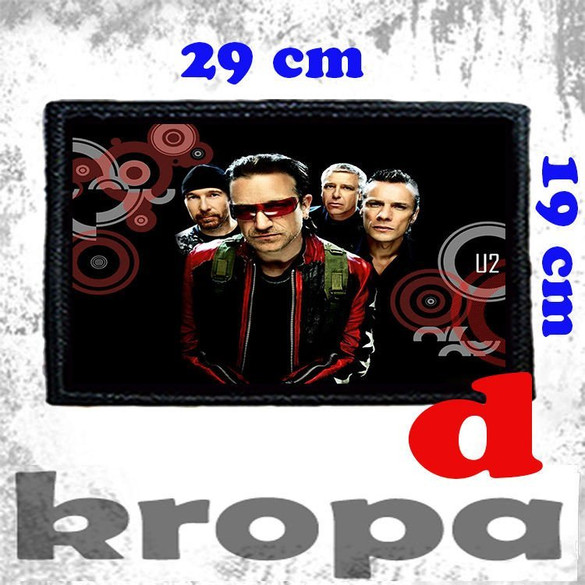 Naszywka duża na ubranie U2