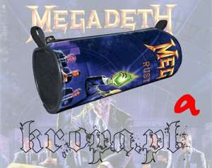 Piórnik szkolny MEGADETH