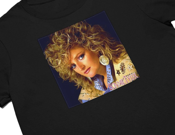Koszulka z naszywką Bonnie Tyler