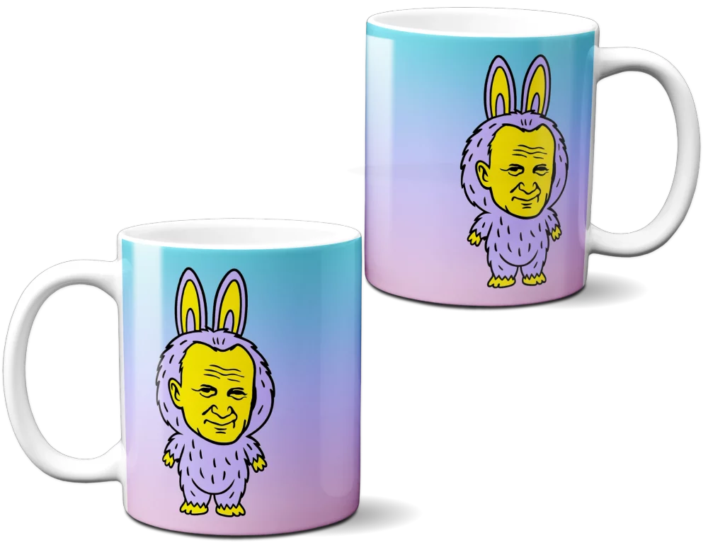 Kubek lapapa cartoon JP2 bubu dodaj napis