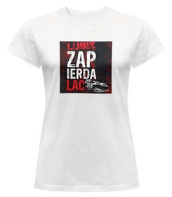 Bluzka damska z naszywką Lubię zapierd..lać 04