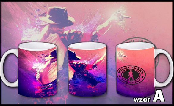 KUBEK MICHAEL JACKSON WZORY PREZENT 