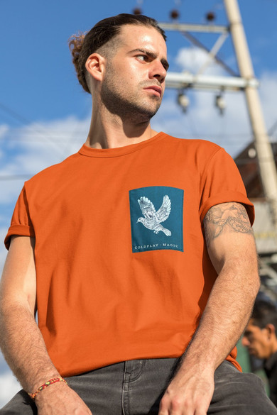 Koszulka z kieszonką Coldplay