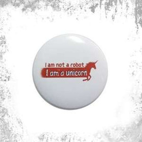 Przypinka I AM NOT A ROBOT
