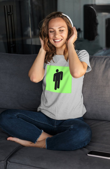 Bluzka damska z naszywką Billie Eilish 03