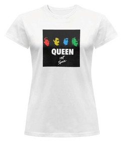 Bluzka damska z naszywką Queen Hot Space 02