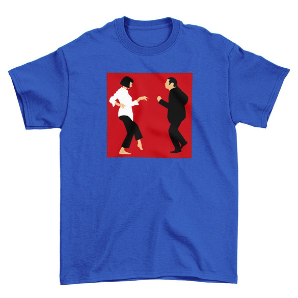 Koszulka z naszywką Pulp Fiction Dance