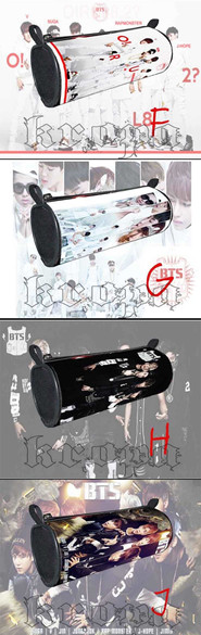 Piórnik szkolny BTS BANGTAN BOYS k-pop 13 wzorów 