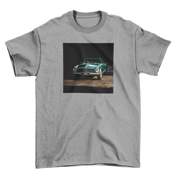 Koszulka z naszywką Mercedes classic