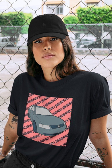 Koszulka z naszywką Volkswagen passerati