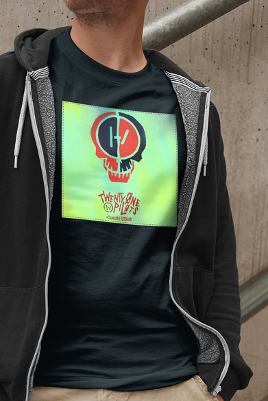 Koszulka z naszywką Twenty One Pilots 07