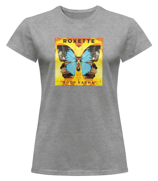 Bluzka damska z naszywką ROXETTE good karma