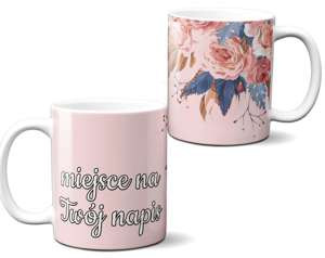 Kubek na Walentynki DODAJ NAPIS!