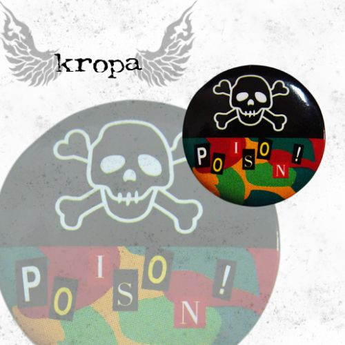 Przypinka mała POISON