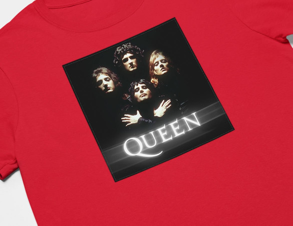 Koszulka z naszywką Queen Bohemian Rhapsody