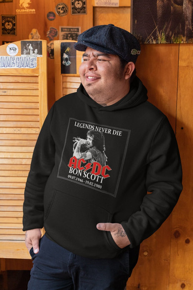 Bluza z naszywką AC/DC BON SCOTT