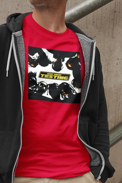 Koszulka z naszywką Asap Rocky Testing