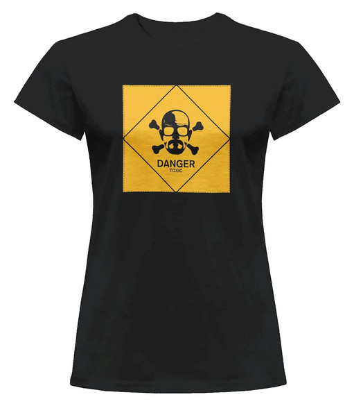 Bluzka damska z naszywką Breaking Bad toxic