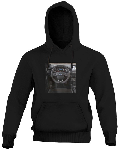 Bluza z naszywką Ford kierownica