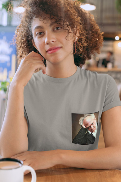 Koszulka z kieszonką SCHOPENHAUER